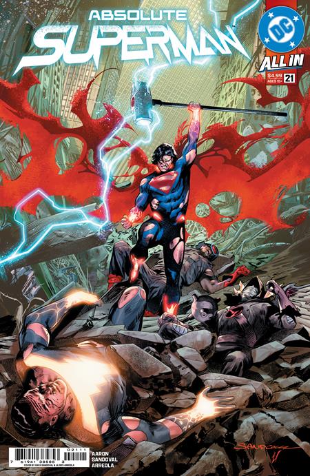 ABSOLUTE SUPERMAN #21 CVR A RAFA SANDOVAL 07/22/2026