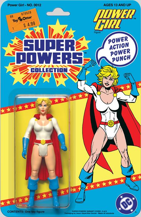 POWER GIRL #12 CVR D JASON GEYER & ALEX SAVIUK DC SUPER POWERS CARD STOCK VAR 08/28/2024