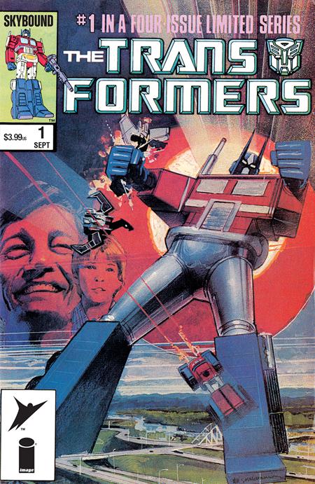 TRANSFORMERS #1 40TH ANNIVERSARY EDITION (ONE SHOT) CVR A BILL SIENKIEWICZ 08/24/2024