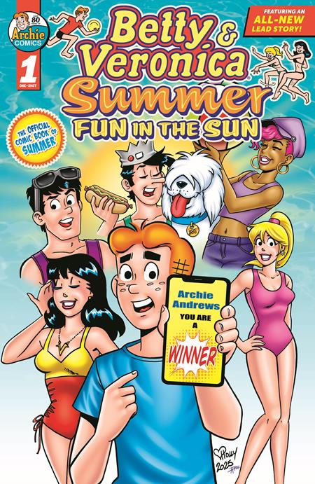 BETTY & VERONICA SUMMER FUN IN THE SUN (ONE SHOT) CVR A HOLLY G & ROSARIO TITO PENA 08/06/2025