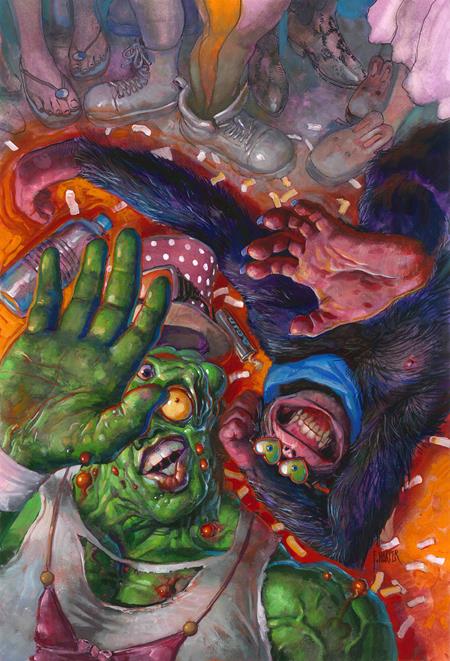 TOXIE TEAM UP #3 (OF 5) CVR C FRED HARPER EXCLUSIVE TRADING CARD BY GREG SCOTT VAR (MR) 08/20/2025