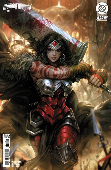 ABSOLUTE WONDER WOMAN #11 CVR B DERRICK CHEW CARD STOCK VAR 08/27/2025