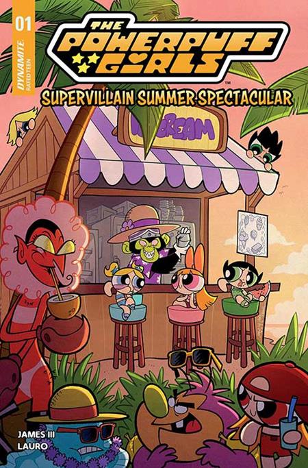 POWERPUFF GIRLS SUPERVILLAIN SUMMER SPECTACULAR #1 (ONE SHOT) CVR A CARLO LAURO 08/13/2025