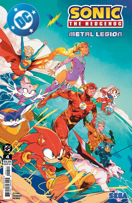 DC X SONIC THE HEDGEHOG METAL LEGION #4 (OF 5) CVR A PABLO M COLLAR 08/05/2026