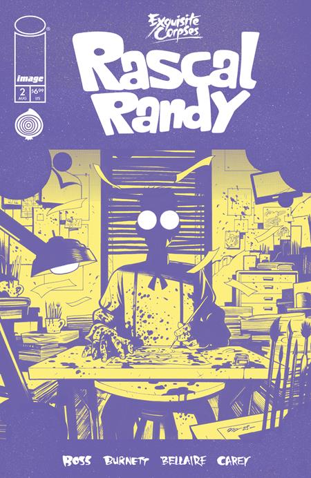 EXQUISITE CORPSES RASCAL RANDY #2 (OF 5) CVR C DYLAN BURNETT POLYBAGGED WITH COLLECTIBLE CARD VAR (MR) 08/12/2026