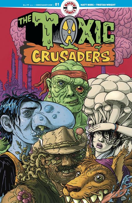 TOXIC CRUSADERS #1 (OF 5) CVR A TRISTAN WRIGHT (MR) 09/10/2025