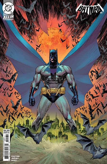 BATMAN #1 CVR C MARC SILVESTRI CARD STOCK VAR 09/03/2025
