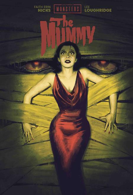 UNIVERSAL MONSTERS THE MUMMY HC DIRECT MARKET EXCLUSIVE DAVID TALASKI CVR 2025