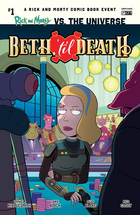RICK AND MORTY VS THE UNIVERSE BETH TIL DEATH #1 (ONE SHOT) CVR A DAVE BARDIN 19/17/2025