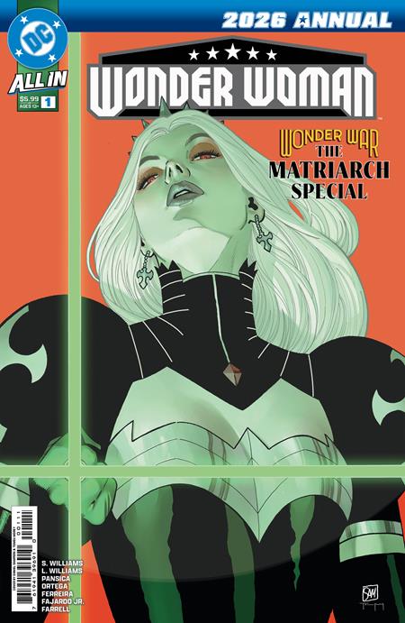 WONDER WOMAN 2026 ANNUAL WONDER WAR THE MATRIARCH SPECIAL #1 (ONE SHOT) CVR A DANIEL SAMPERE (09/30/2026)