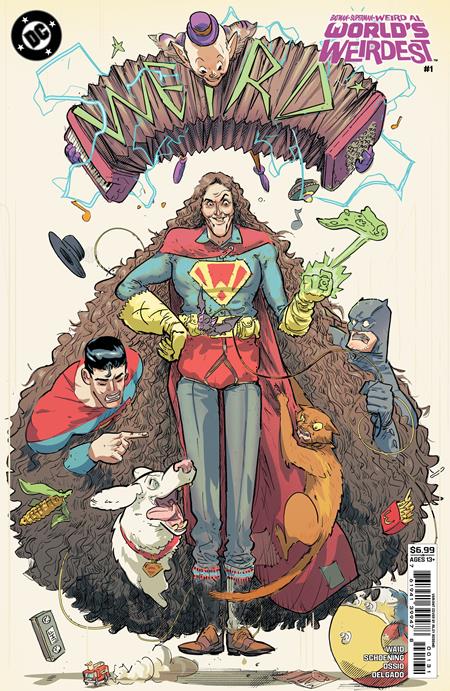 BATMAN SUPERMAN WEIRD AL WORLDS WEIRDEST #1 (ONE SHOT) CVR C RILEY ROSSMO CARD STOCK VAR (09/02/2026)
