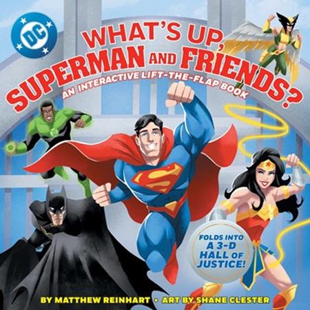 WHATS UP SUPERMAN AND FRIENDS HC A POP MAGIC BOOK 2025