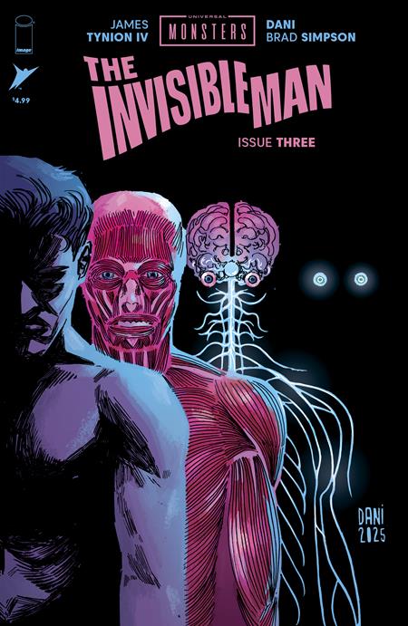 UNIVERSAL MONSTERS THE INVISIBLE MAN #3 (OF 4) CVR A DANI & BRAD SIMPSON 10/22/2025