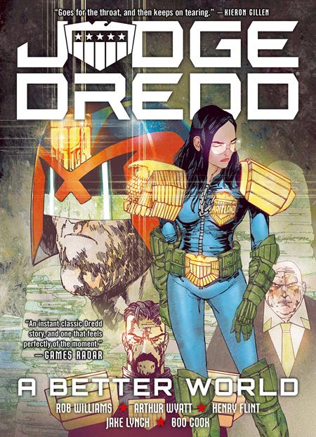 JUDGE DREDD TP A BETTER WORLD 2025