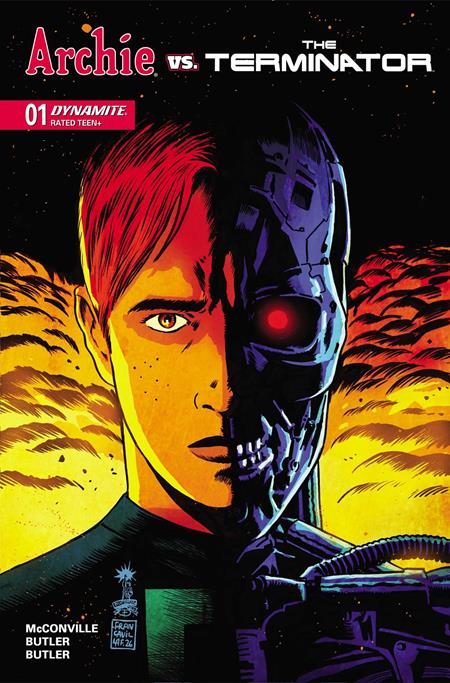 ARCHIE VS THE TERMINATOR #1 CVR A FRANCESCO FRANCAVILLA (10/14/2026)