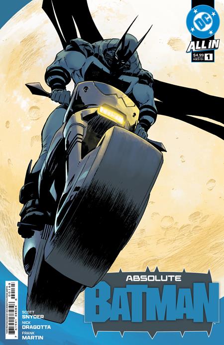 ABSOLUTE BATMAN #1 Third Printing Cvr A Nick Dragotta 11/27/2024