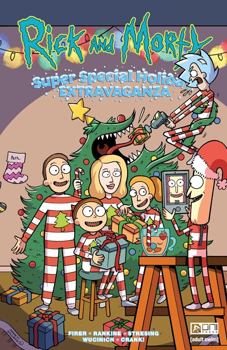 RICK AND MORTY SUPER SPECIAL HOLIDAY EXTRAVAGANZA #1 (ONE SHOT) CVR A JARRET WILLIAMS (MR) 11/27/2024