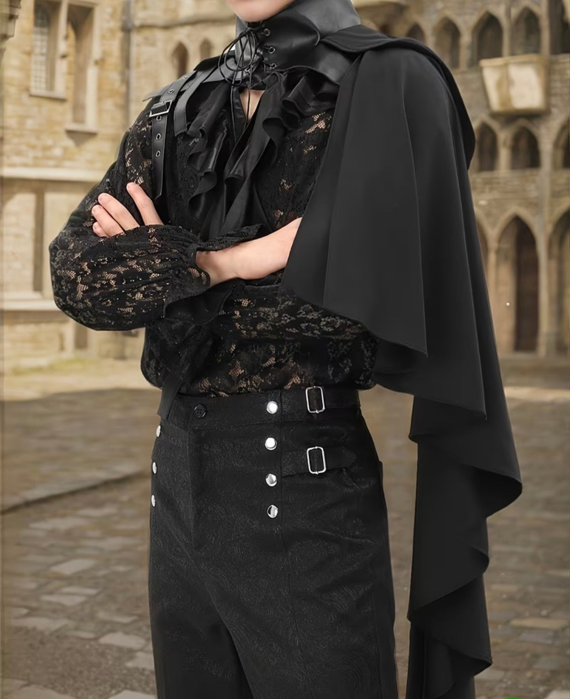 Medieval King/Knight half Cape