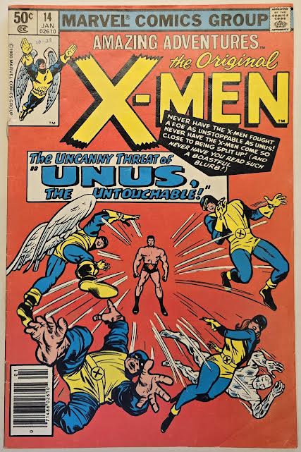 Amazing Adventures: The Original X-Men #14 1980 VG-FN Vintage Comic