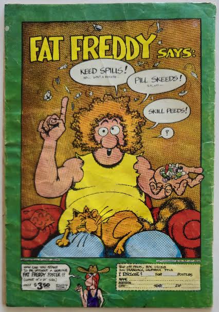 Fabulous Furry Freak Brothers #3 1980 First Printing Vintage Comic