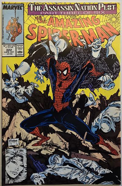 Amazing Spider-Man #322 1989 FN Vintage Comic