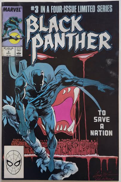 Black Panther 4-Issue Complete Collection 1988 FN-VF Vintage Comics