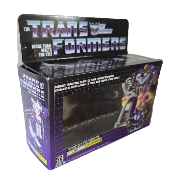 Transformers Evil Decepticon Triple Changers Astrotrain G1 Reissue