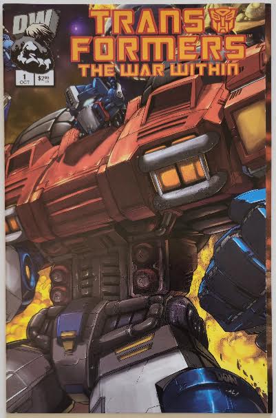 The Transformers: The War Within #1 Tri-Fold Wraparound Cover 2002