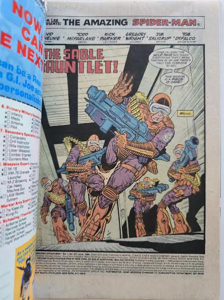 Amazing Spider-Man #301 1988 VF-NM Vintage Comic