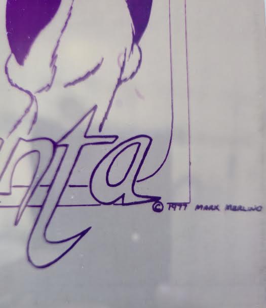 Fanta Hand Painted Animation Cel by Mark Merlino 1977