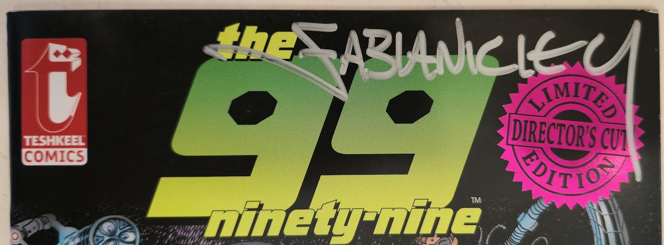 The 99: Origins 2007 Fabian Nicieza VF-NM Autographed Comic