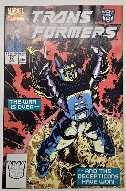 Transformers #67 1984 Marvel Comics VF-NM Vintage Comic