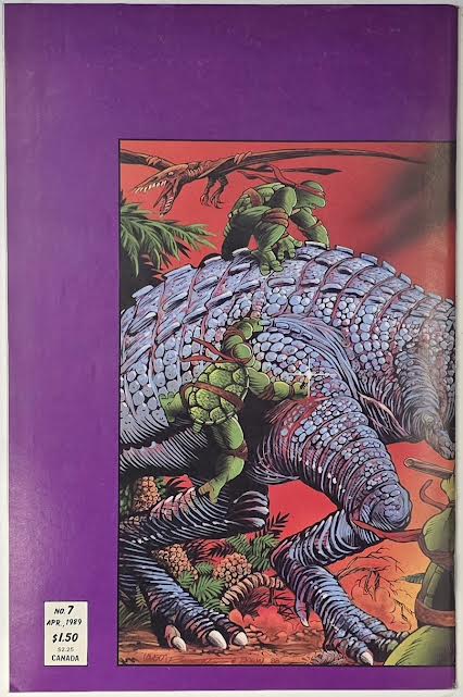 Tales of the Teenage Mutant Ninja Turtles #7 1987 VG First Printing Vintage Comic