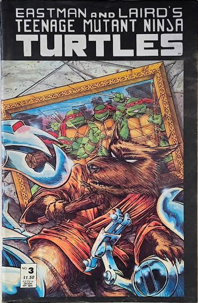 Eastman and Laird's Teenage Mutant Ninja Turtles #3 1985 GD First Printing Vintage Comic