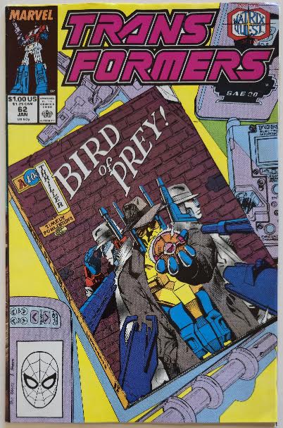 Transformers #62 1989 Vintage Comic