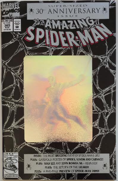 Amazing Spider-Man #365 Super-Sized 30th Anniversary Issue 1992 Vintage Comic