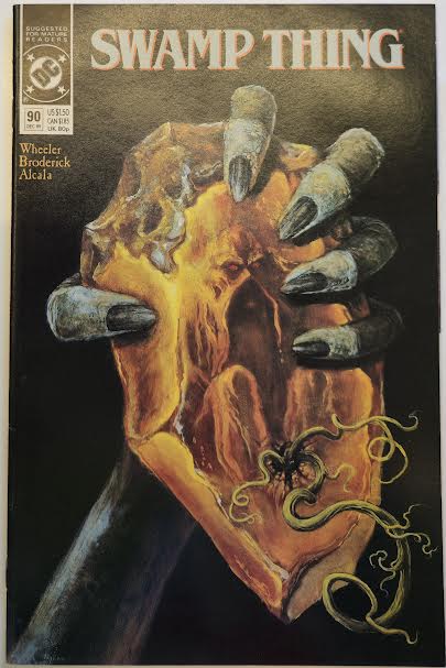 Swamp Thing #90 1989 VF Vintage Comic