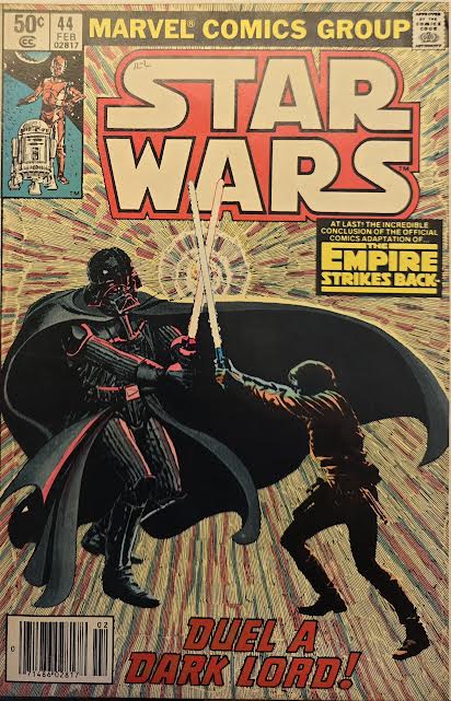 Star Wars #44: Duel a Dark Lord! 1977 Vintage Comic