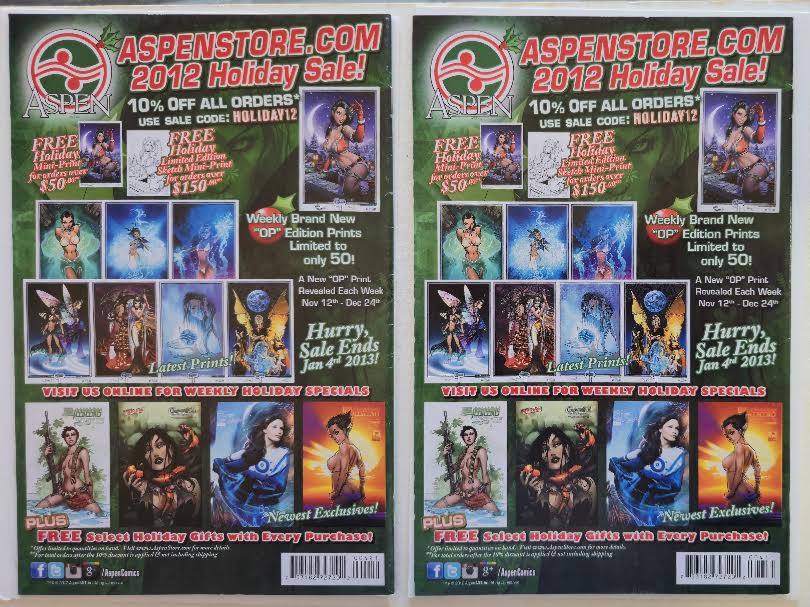 Idolized #4 2012 A-B Variant 2-Pack Comics
