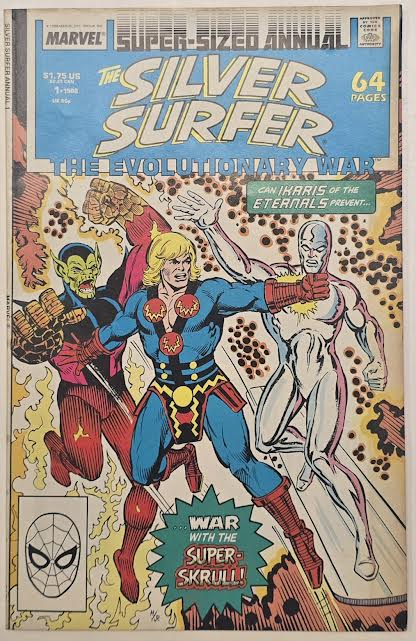 Silver Surfer Annual #1 1988 VG Vintage Comic