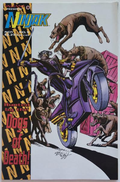 Ninjak #1-10 1993 Vintage Comic Collection