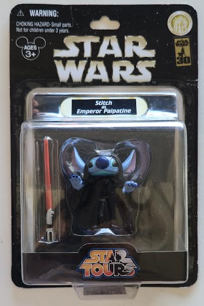 Star Wars Stitch as Emperor Palpatine Star Tours 2007 Disney Parks Exclusive Action Figure