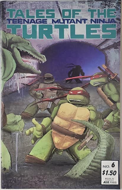 Tales of the Teenage Mutant Ninja Turtles #6 1988 VF First Printing Vintage Comic