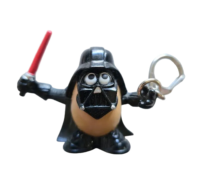 Galactic Heroes Star Wars Darth Vader Mr. Potato Head Keychain 2005 - Pre-Owned