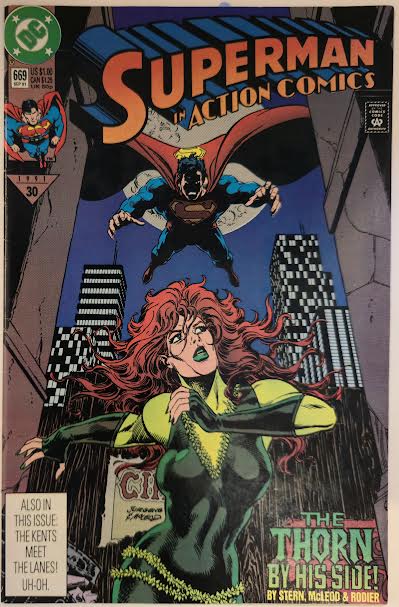Action Comics #669 1991 NM Vintage Comic