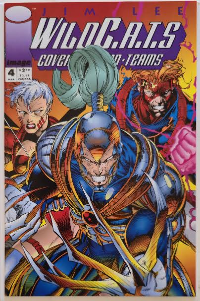 WILDC.A.T.S Covert Action Teams Image 2-Pak #3-4 Collection 1992 Vintage Comics
