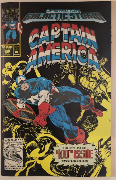 Captain America #400 1992 NM Vintage Comic
