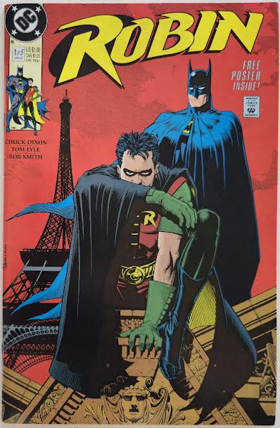 Robin #1 1991 with Poster NM Vintage Comic
