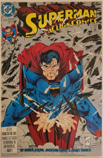 Action Comics #676 NM Vintage Comic