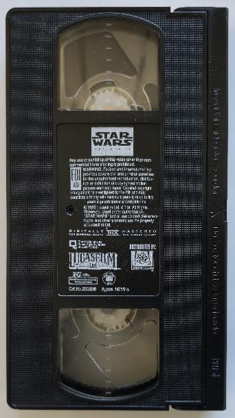 Star Wars II: Attack of the Clones 2002 VHS Vintage Film (Pre-Owned)
